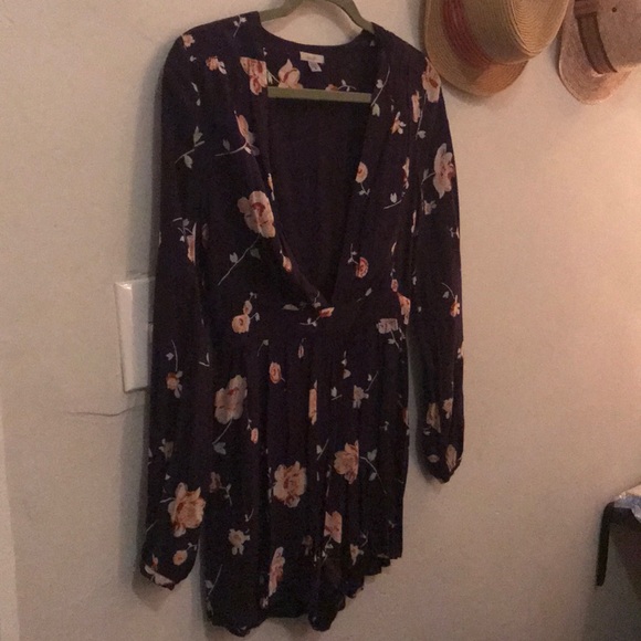 Ecote Navy Blue Romper - Picture 4 of 5